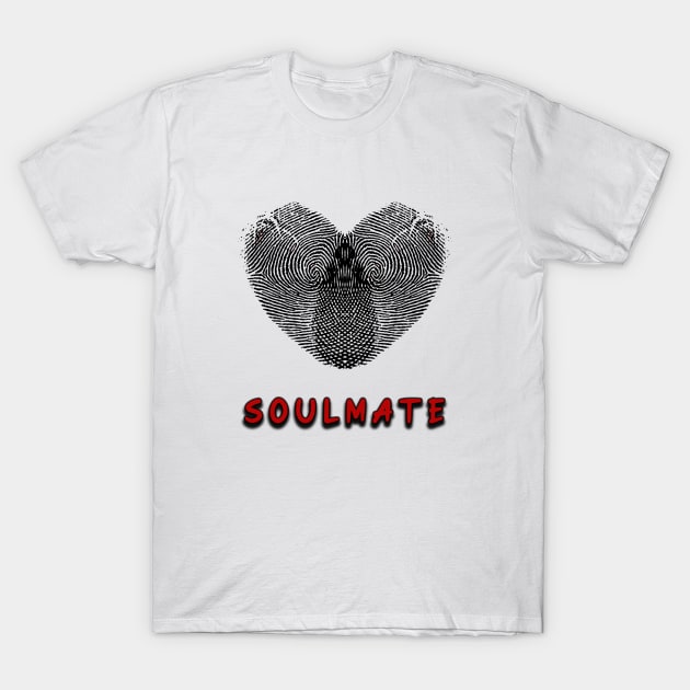 soulmate valentine gift T-Shirt by florya